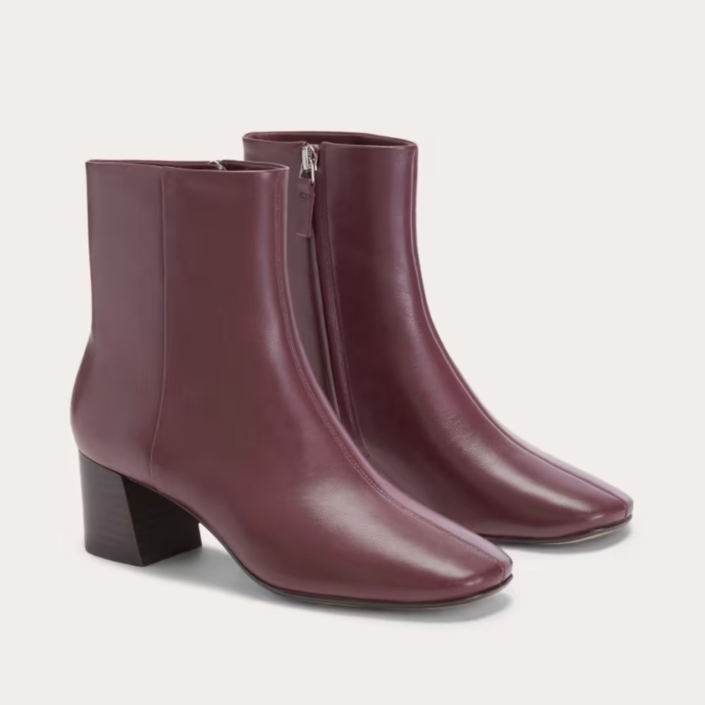 Everlane The Day Boot in Bordeaux